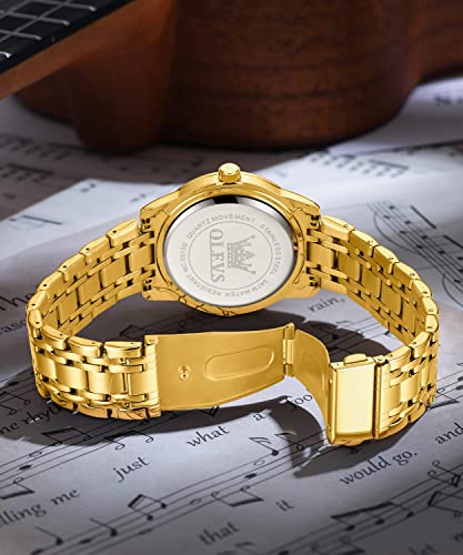 Mens Diamond Quartz Stainless Steel Waterproof Luminous Day Date Watch M893697
