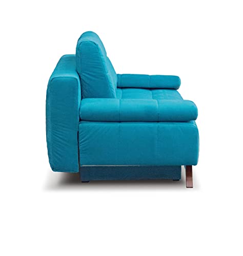 Queen Size Velvet Sleeper Sofa E90455