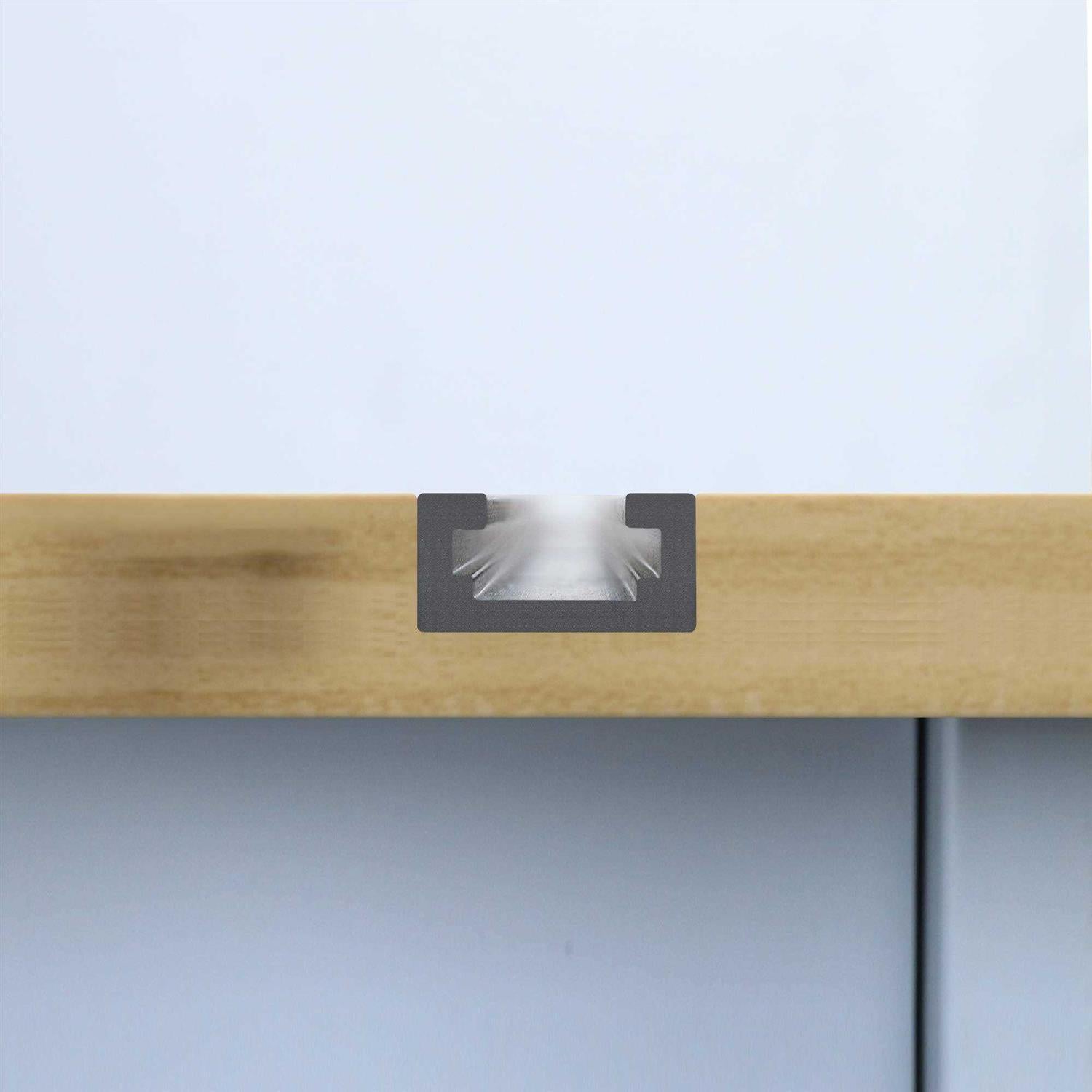 Aluminum T-Track for Woodworking with Predrilled Mounting Holes I7260