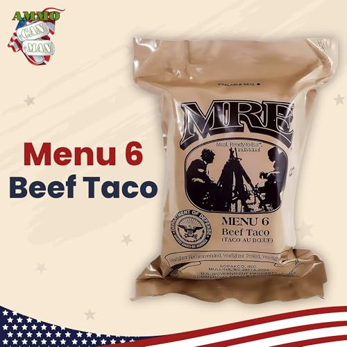 2018 US Military MRE Complete Meal (Chili Macaroni) W894