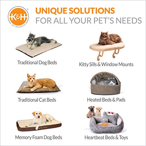 Outdoor Heated Cat House Olive 26.5 X 21.5 X 15.5 Inches H54640