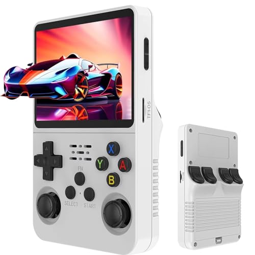 Black 3.5-Inch IPS Screen Handheld Game Console, 3500mAh, 128G S19587