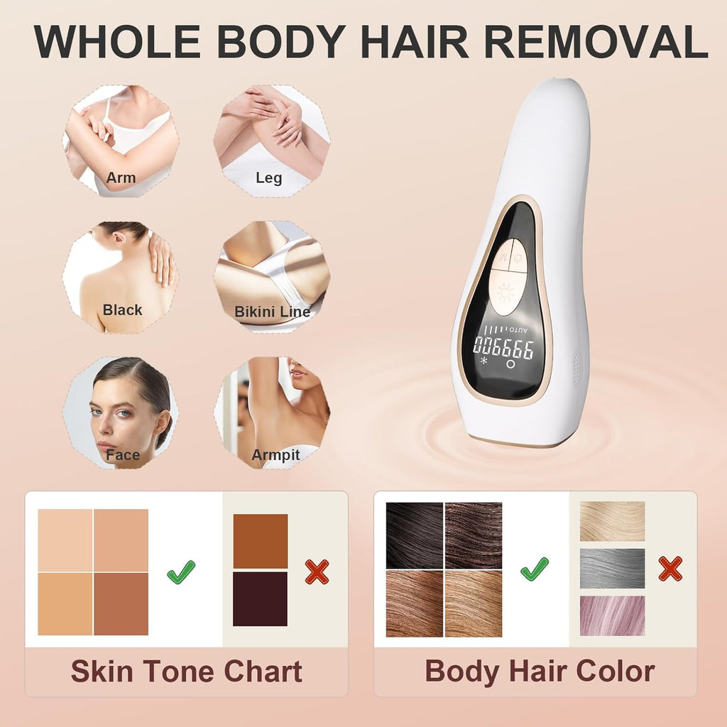 999900 Flashes IPL Hair Removal Device with Cooling System M660