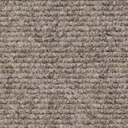 Brown 6 Feet x 20 Feet Indoor Outdoor Carpet with Rubber Backing B792411
