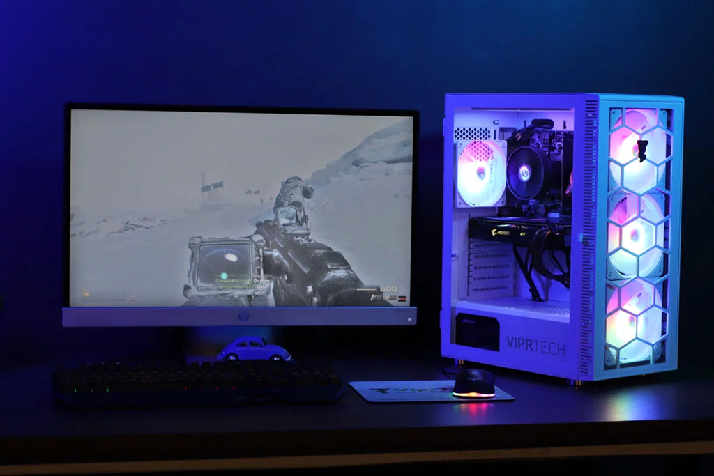 AMD Ryzen 5 NVIDIA RTX 2060 6GB 16GB DDR4 RAM 128GB M.2 SSD 1TB HDD Gaming PC W8524