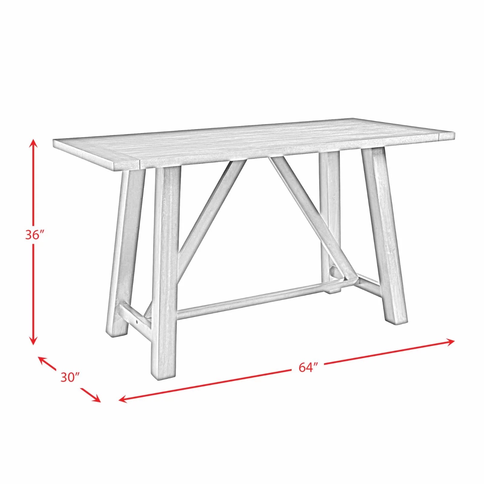 6PC Counter Height Cherry Dining Set with Table, 4 Side Chairs and Bench Z3164