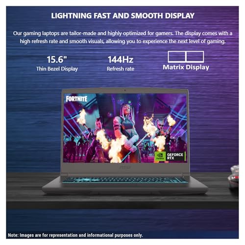Black 15.6" FHD 144 Hz IPS Gaming Laptop with AMD Ryzen 9 8945HS, 64 GB DDR5 RAM, 2 TB PCIe SSD, Nvidia RTX 4060, Backlit Keyboard, W11 Pro E477