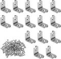 20 Pcs Stainless Steel L Shaped Corner Braces with Screws K53567
