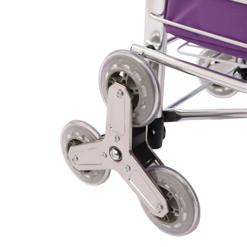 35L Folding Shopping Cart Grocery Trolley Handcart with Bag A873