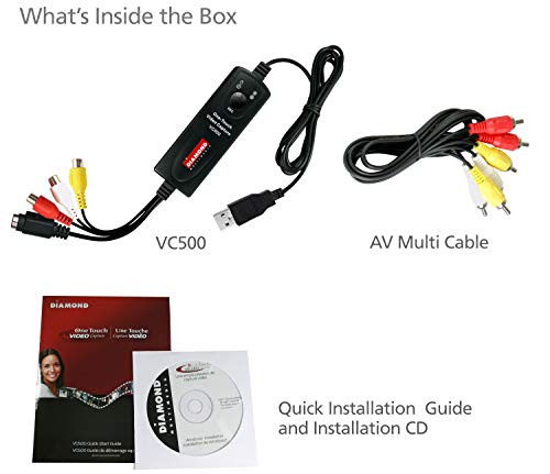 VC500 VHS to Digital File Converter D13261
