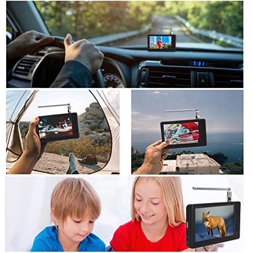 5 inch Portable Digital TV with Remote Control C35432
