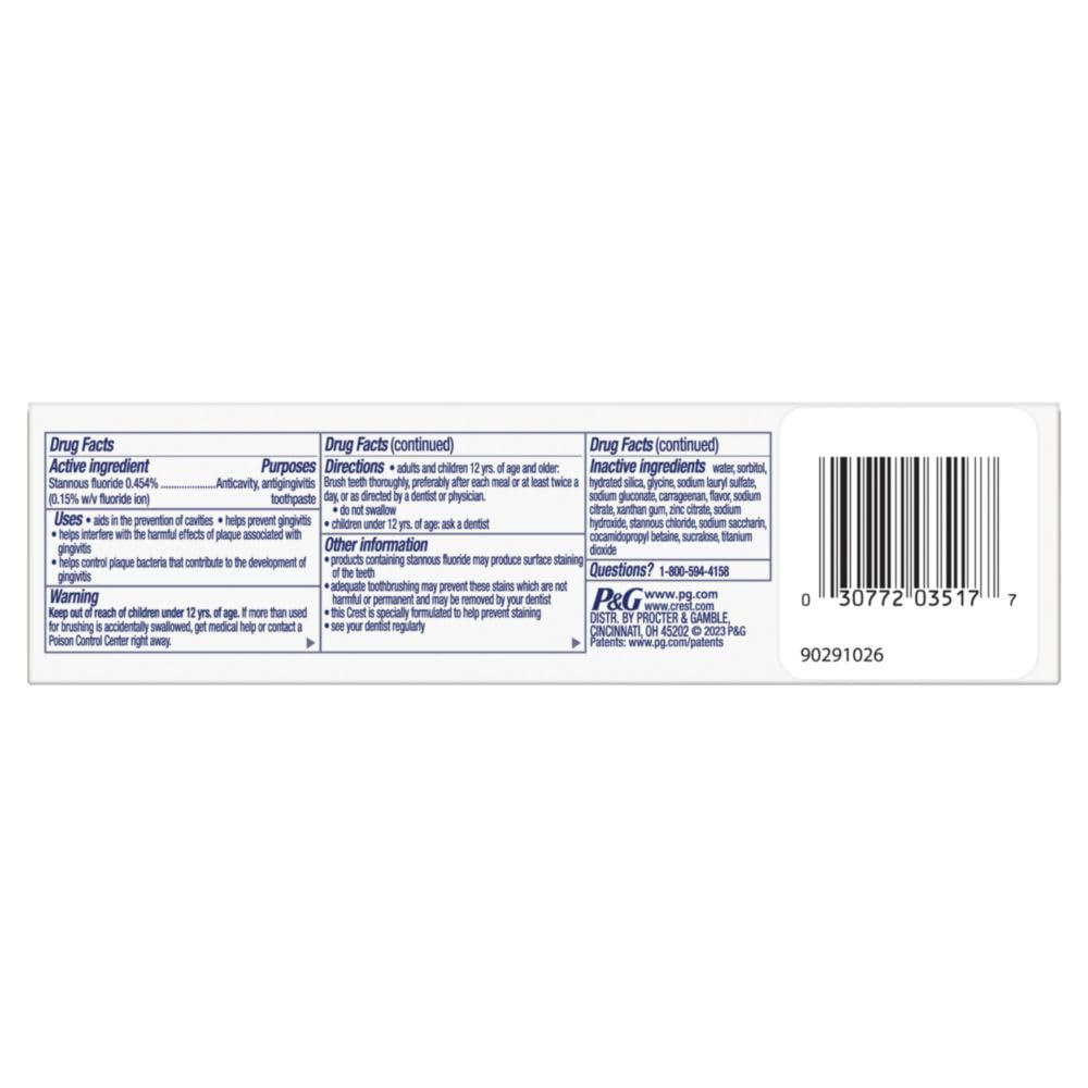 3oz 3 pack Enamel Protect Toothpaste U2159