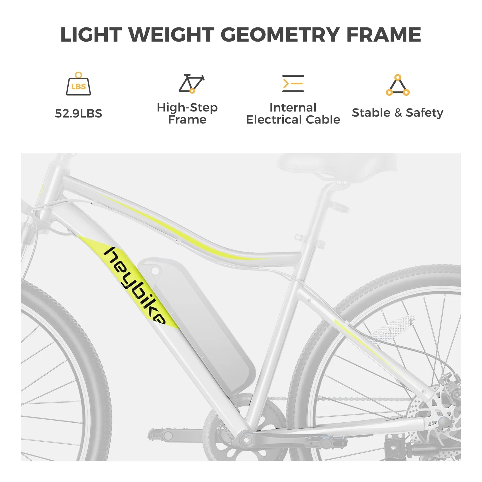Electric Bike with 500W Motor, 48V 12.5AH Removable Battery, 27.5" 7-Speed Front Suspension D210214