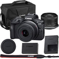 Black Mirrorless Camera with RF-S 18-45mm Lens Kit X517965