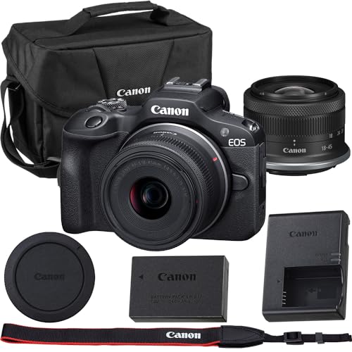 Black Mirrorless Camera with RF-S 18-45mm Lens Kit X517965
