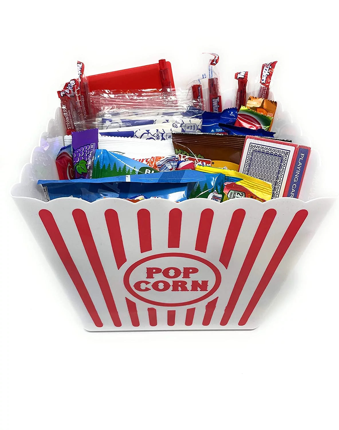 40+ Piece Popcorn Candy Cookies Gift Basket D923348