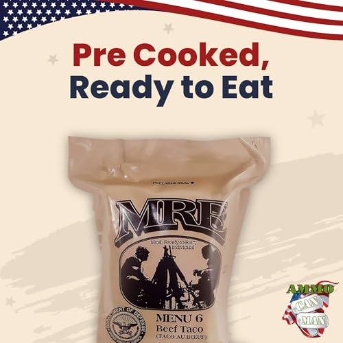 2018 US Military MRE Complete Meal (Chili Macaroni) W894