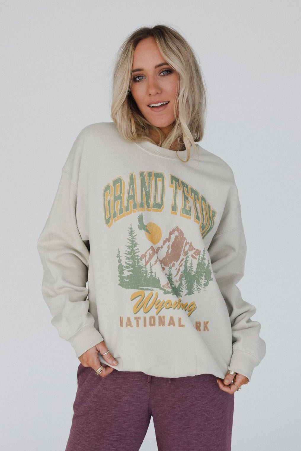 Grand Teton Sweatshirt - Sand