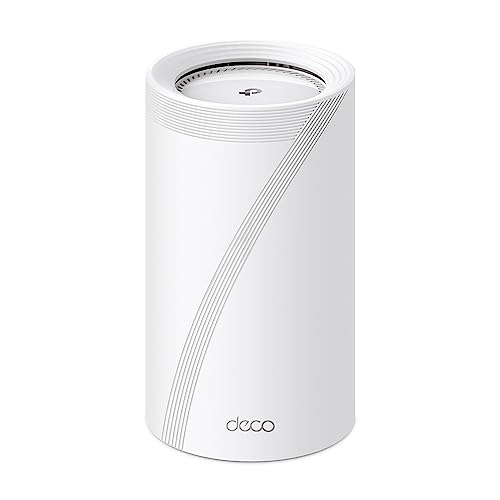 Tri-Band WiFi 7 BE17000 Whole Home Mesh System, 8-Stream 17 Gbps, 1× 10G + 3× 2.5G Ports, 6× High Gain Antennas, 2-Pack X719378