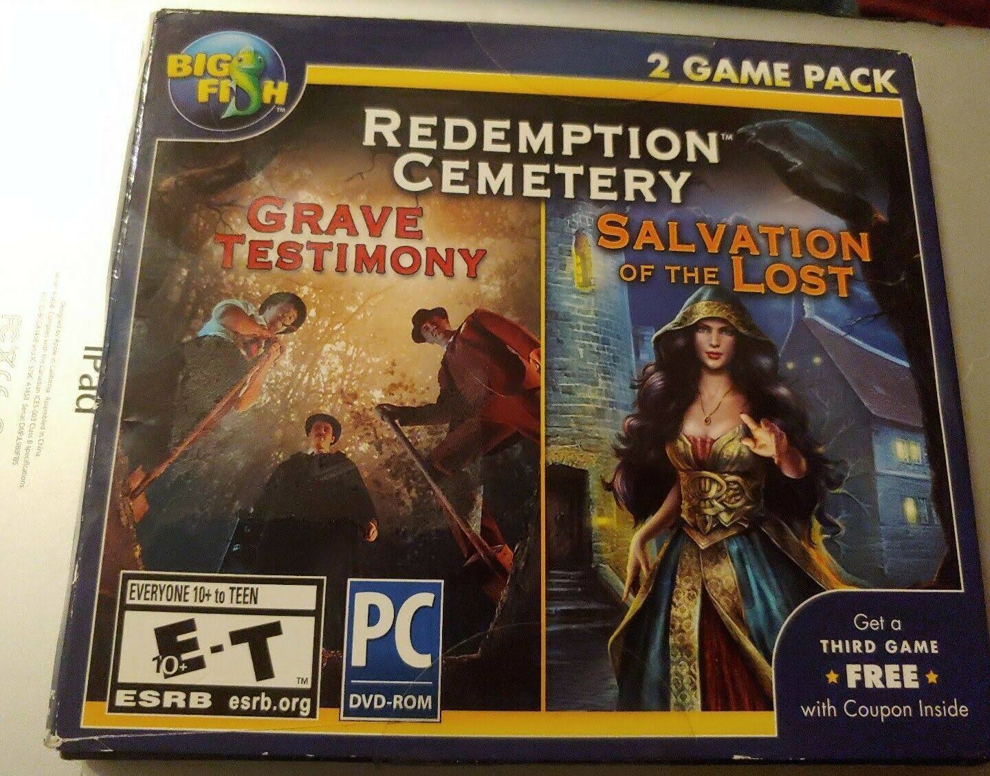Cemetery Grave Testimony Hidden Object PC Game U8431