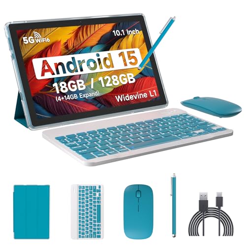 10 Inch 18GB RAM+128GB ROM 2TB Expandable Tablet PC with Keyboard Case Mouse Stylus Z941