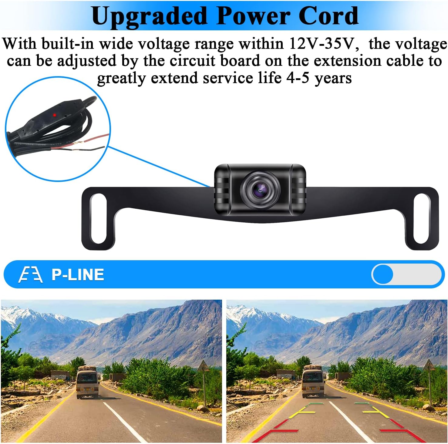 5'' Monitor HD 1080P Bluetooth Rear View Camera K3095