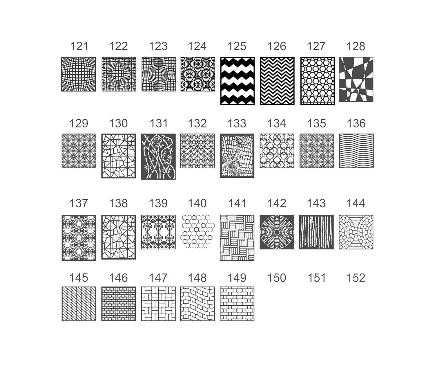 Lattice Panel Screen for Wall Panels M782