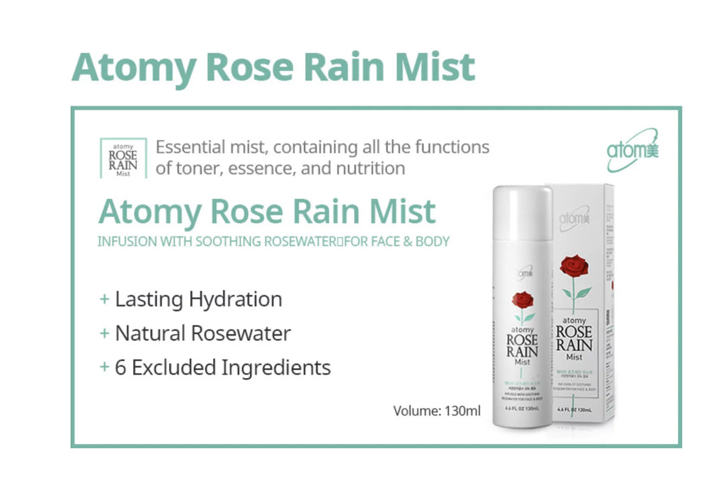 Rose Rain Mist 130ml P9007