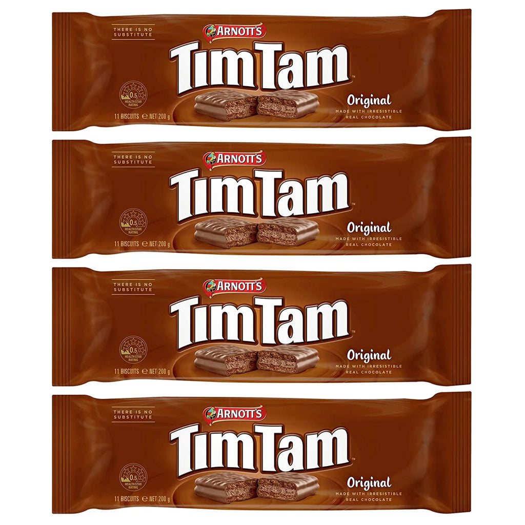Original Australian Chocolate Biscuits, 7.1 oz. (Pack of 4) C590
