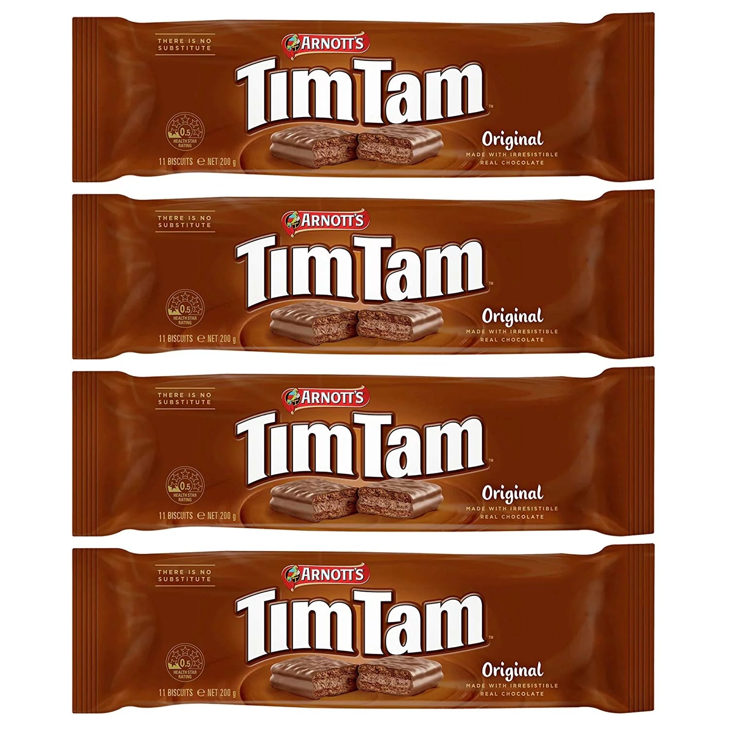 Original Australian Chocolate Biscuits, 7.1 oz. (Pack of 4) C590