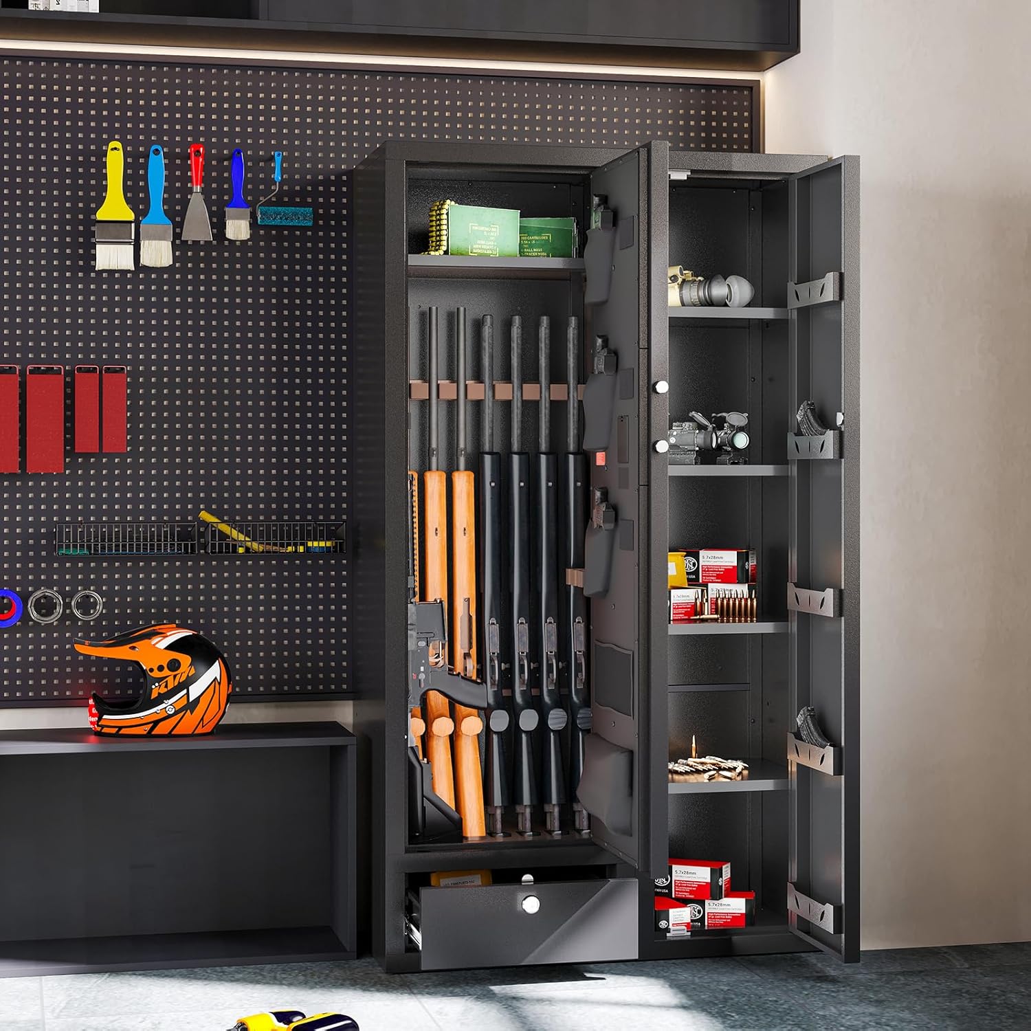 Large Gun Safe with Drawer B572053