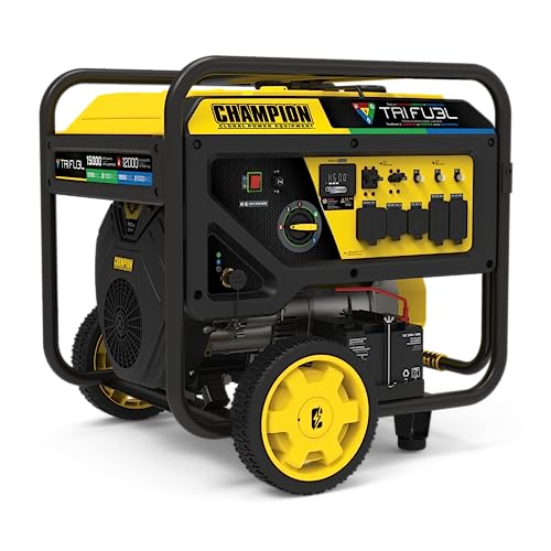 15,000-Watt Electric Start Tri Fuel Portable Generator S840