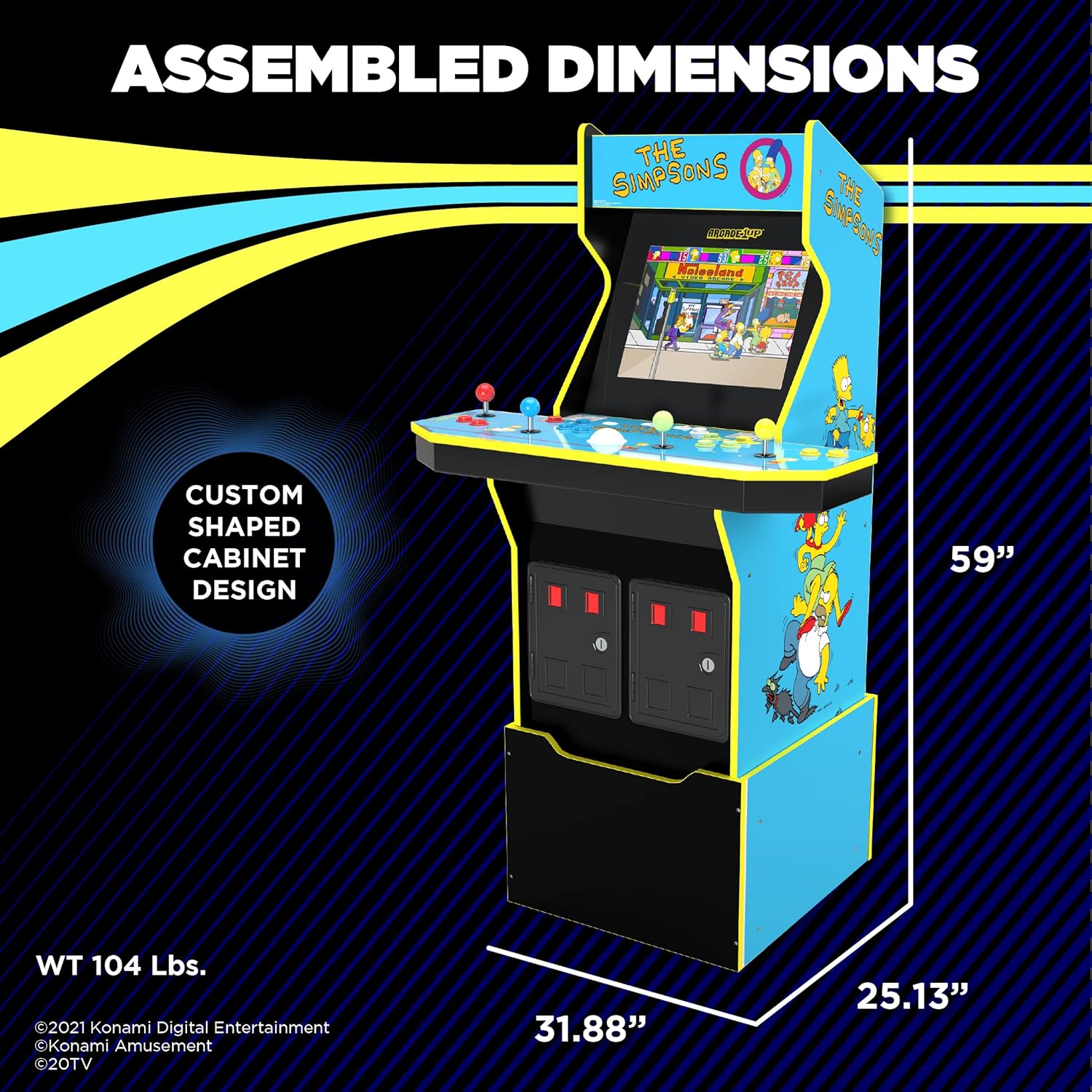 4-Foot Arcade Machine R777182