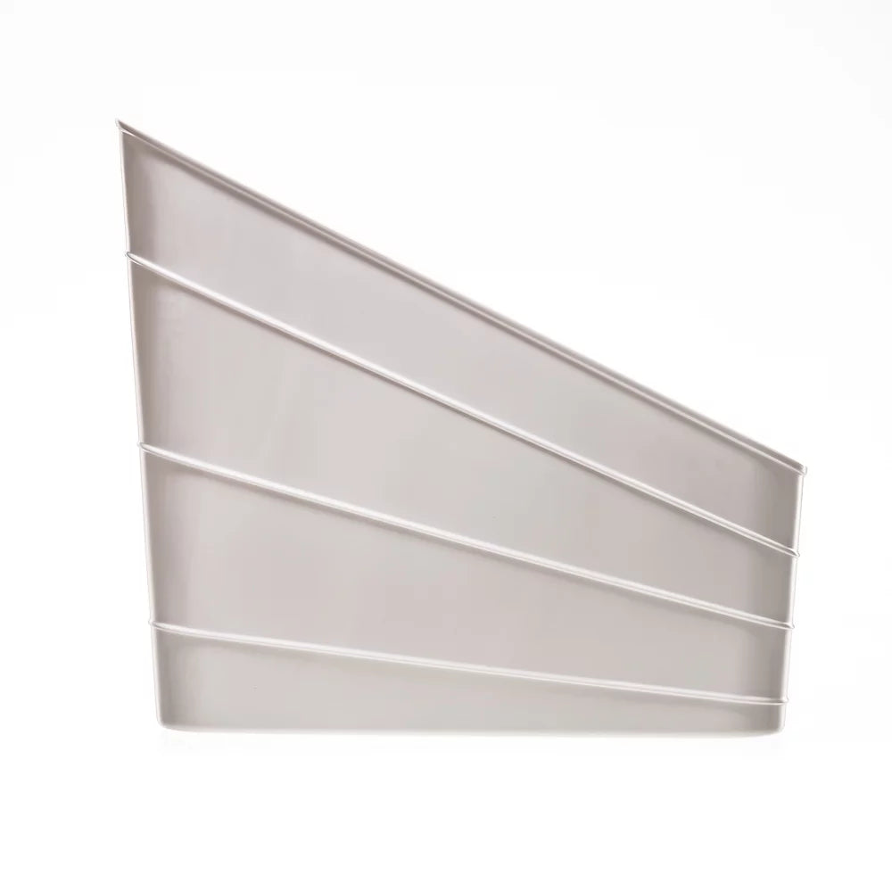 White 4 pack Plastic Closet Bin H15603