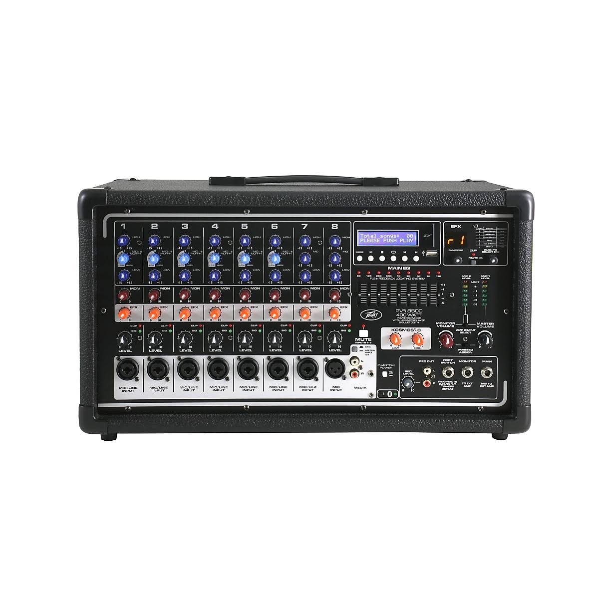 8-Channel 400W Powered PA Head with Bluetooth I6964