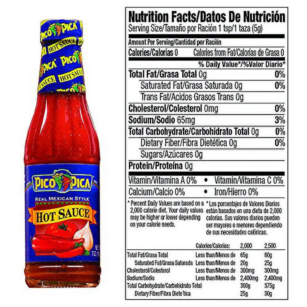 Mexican Hot Sauce 7 Oz (Pack of 6) Q68448