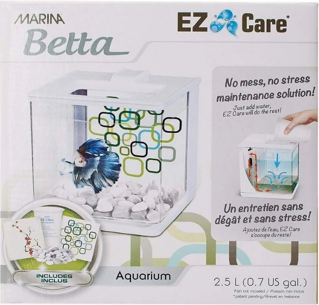 White 0.07 gallon Aquarium Kit M6450