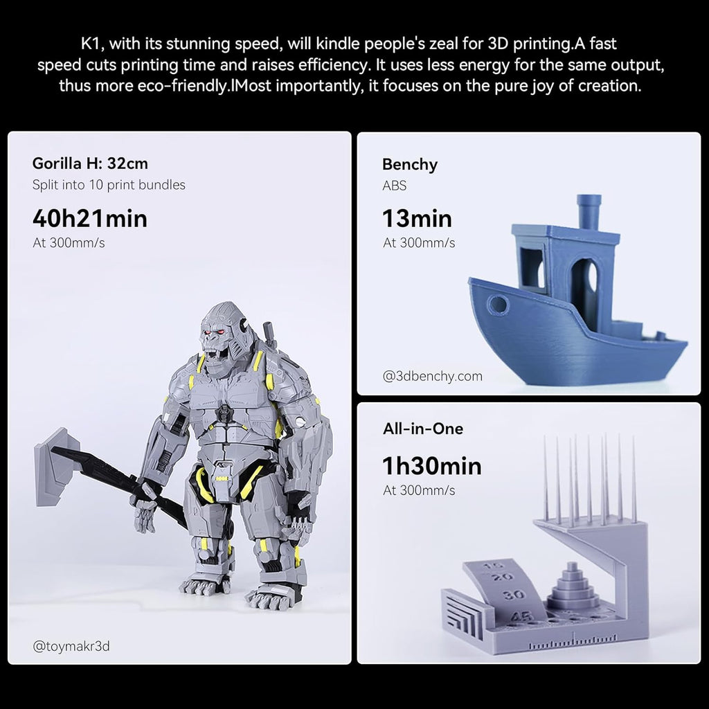 3D Printer Bundle with AI Camera L808