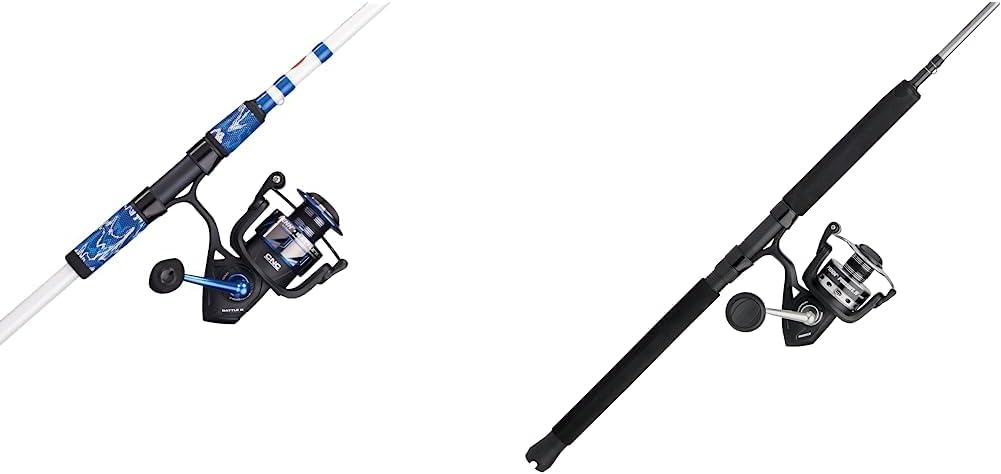 Penn Battle III Spinning Reel and Fishing Rod Combo V80411