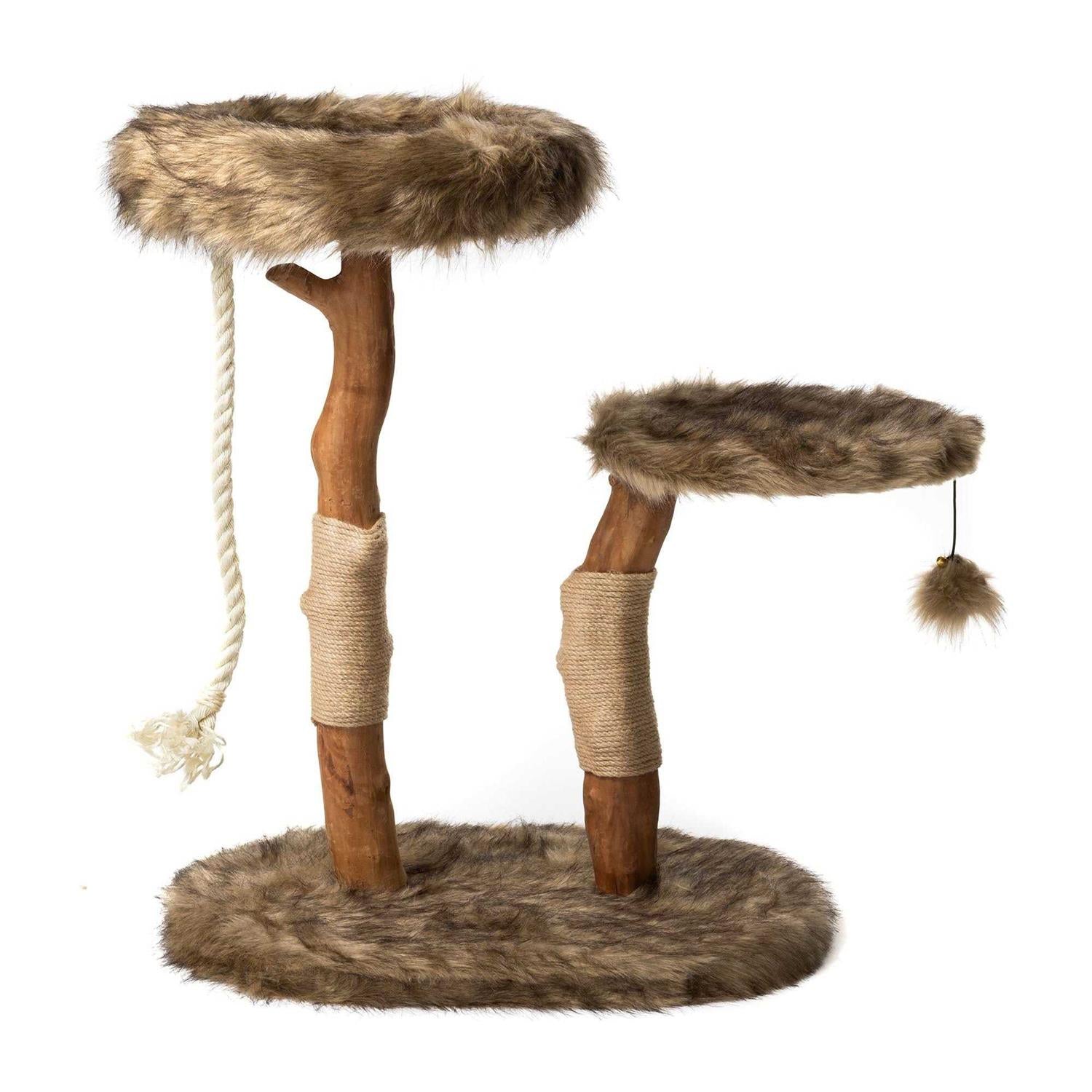 Modern Wooden Cat Tree D379