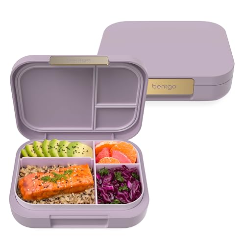 Dark Gray Bento Lunch Box, 3-4 Compartments, Leak-Resistant, 44 fl oz, BPA-Free F959396