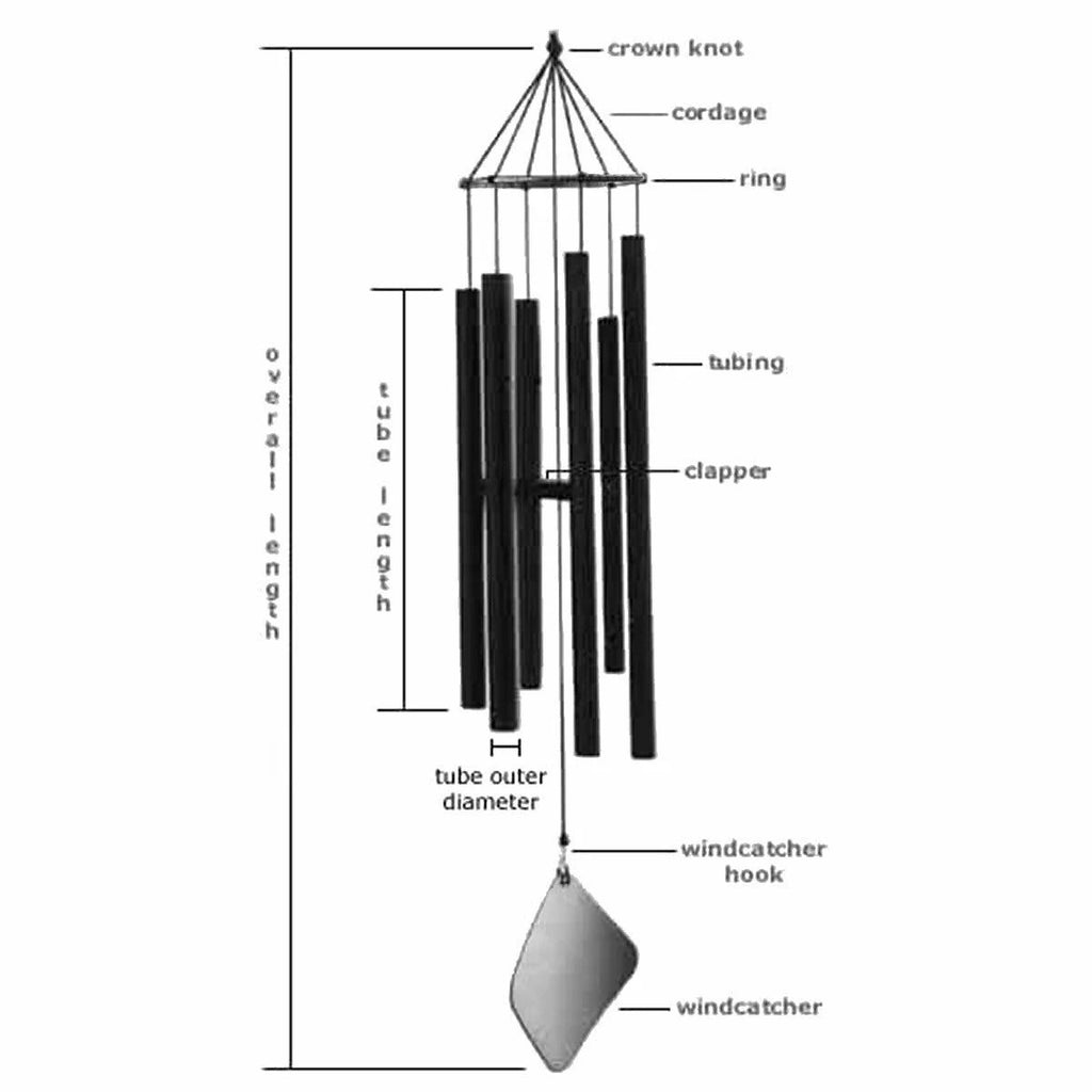 Balinese Alto Wind Chime R411