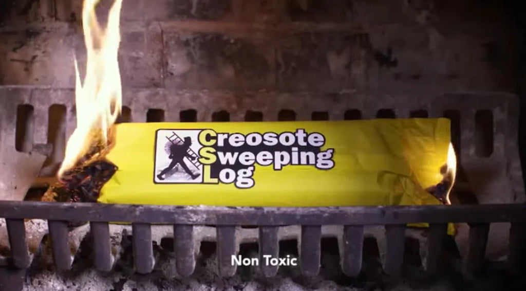 Creosote Sweeping Log for Fireplaces and Woodstoves M639797