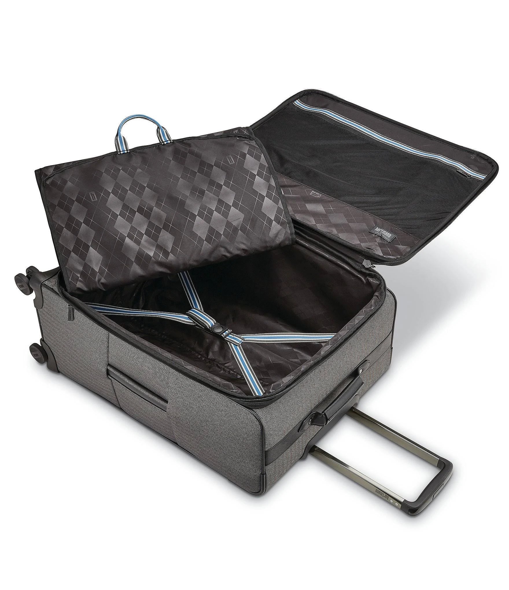 Terracotta Herringbone Carry On Expandable Spinner V8292