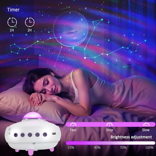 Laser Christmas Projector Lights Outdoor, Red and Green Stars, IP65 Waterproof C64831