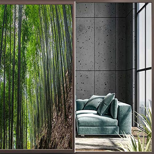 17.7" by 39" Bamboo Green Window Film Z9527