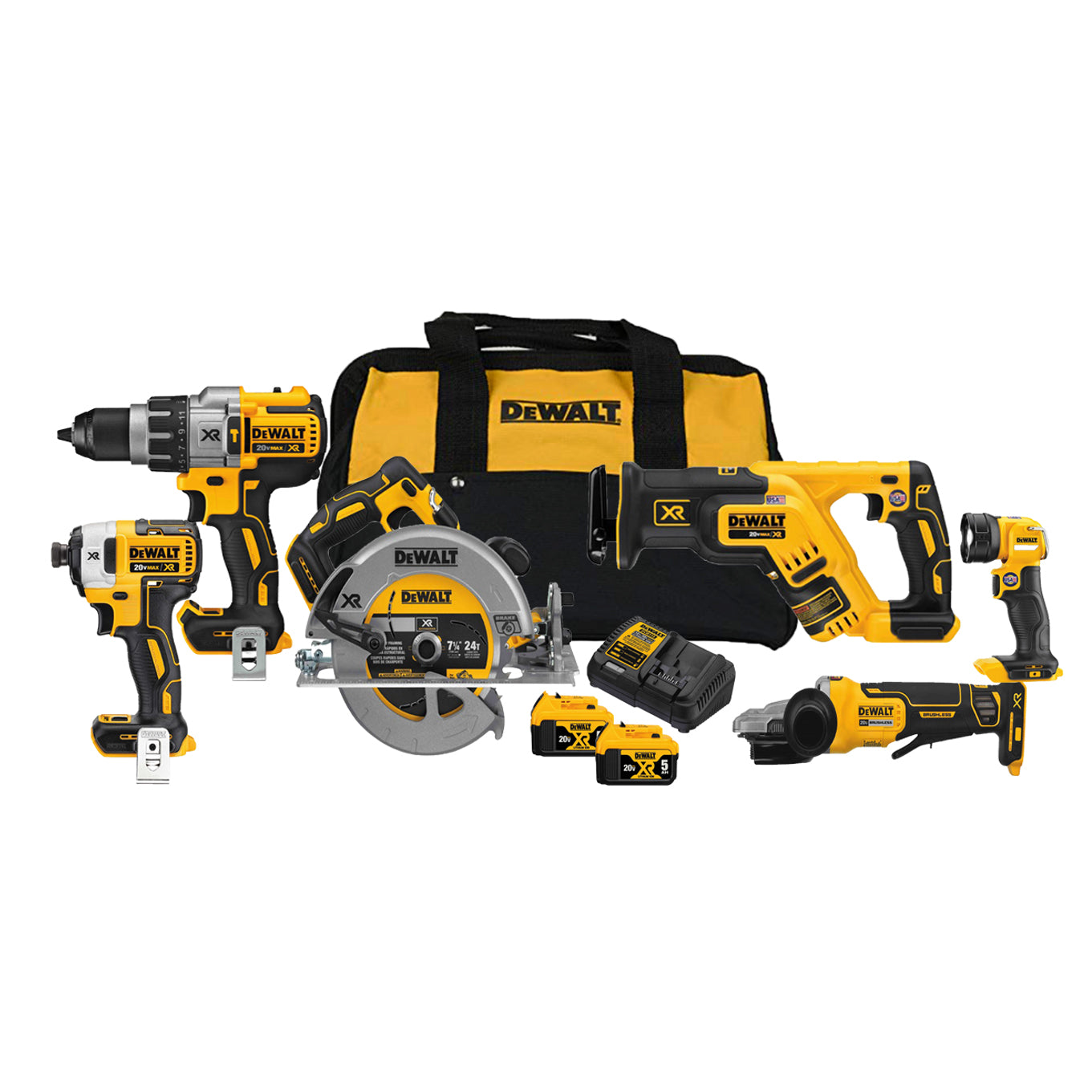 20V MAX XR 6-Tool Combo Kit U57379