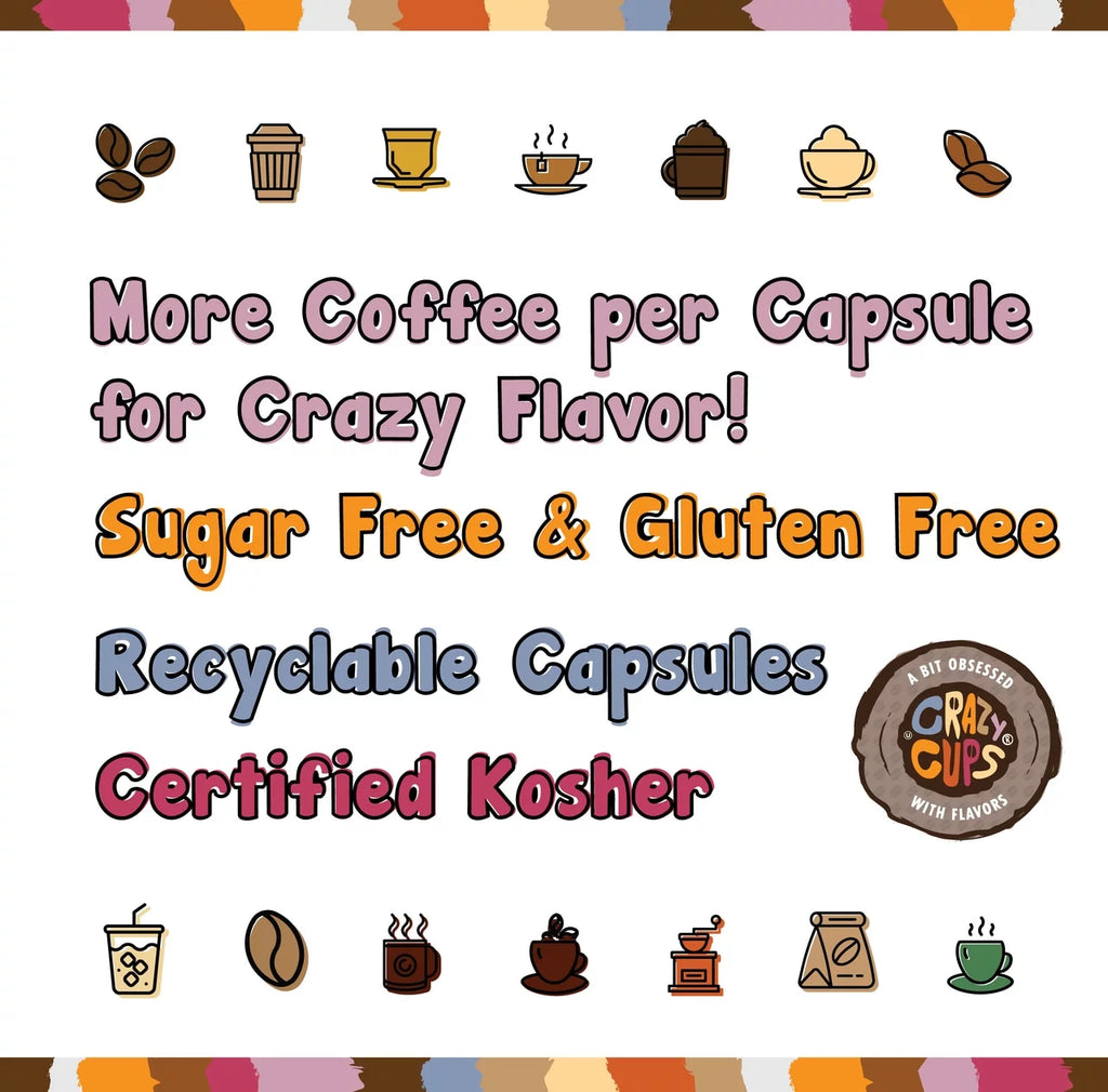 Decaf Chocolate Marshmallows Medium Roast Coffee, 22 Count G280006