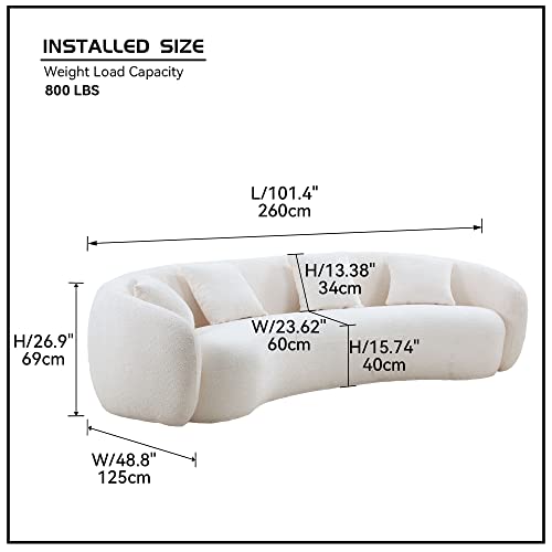 6 Toss Pillows Included Modular Sectional Sofa N40373