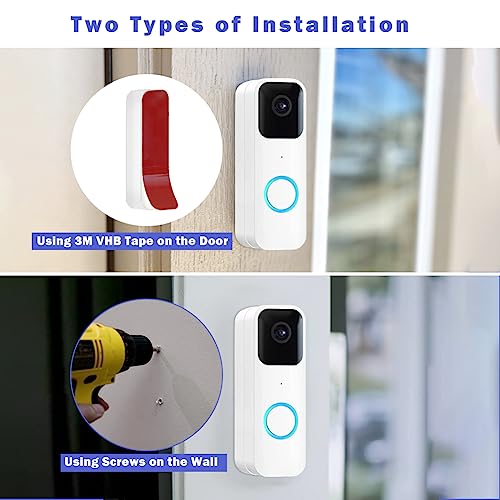 Adjustable Corner Mount for Doorbell Camera, Black G90202